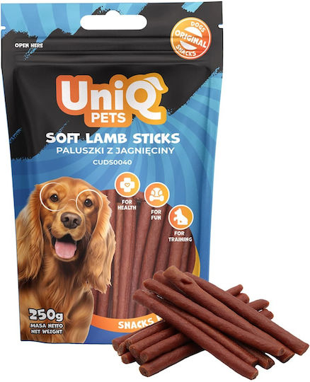 Uniq Leckerli Sticks für Hunde mit Lamm 250gr