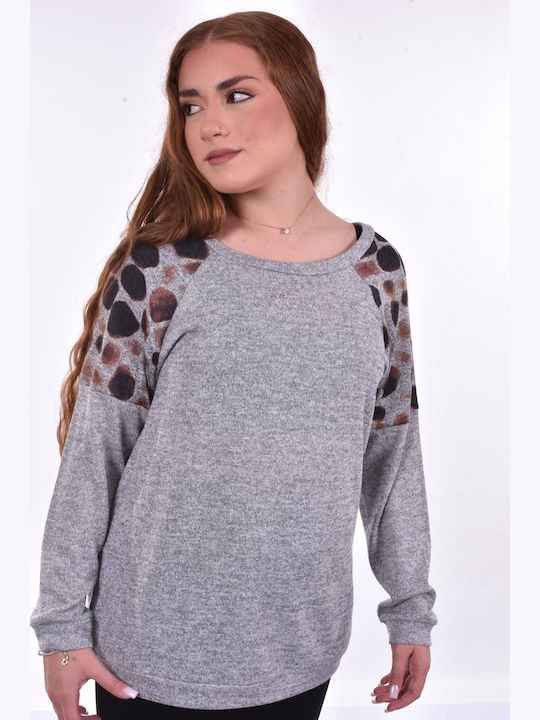 Damen Pullover Gray