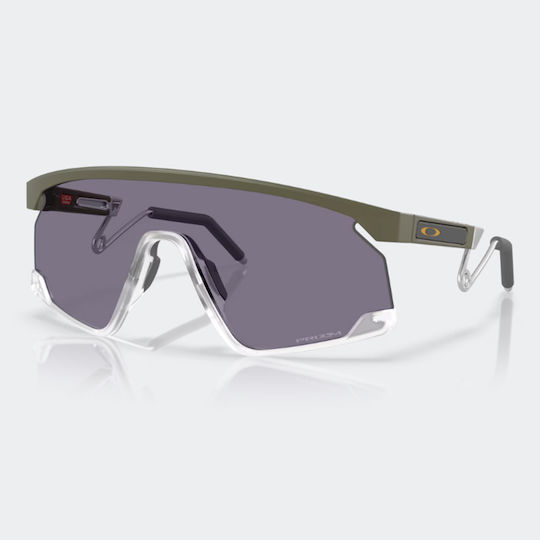 Oakley Bxtr Metal Sunglasses Matte Moss Prizm Grey