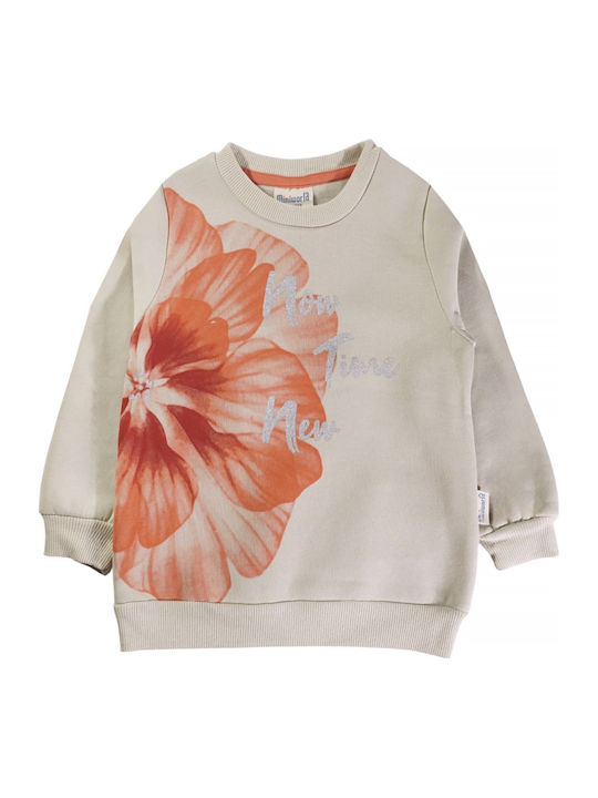 Kids Sweatpants Set Coral The Time