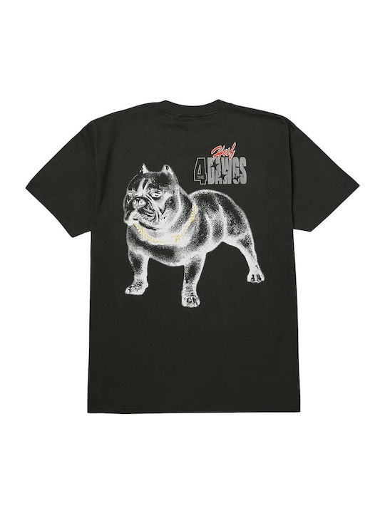 4 Dawgs Тениска Черен