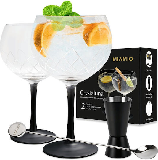 Miamio Set de pahare Cocteiluri din Sticlă 650ml 2buc