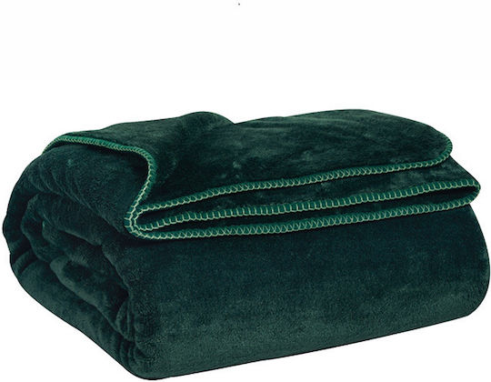 Kentia Monaco Κουβέρτα Βελουτέ Ημίδιπλη 180x220εκ.