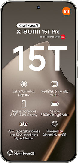 Xiaomi 15T Pro 5G Dual SIM (12/512GB) Gri | Skroutz Romania