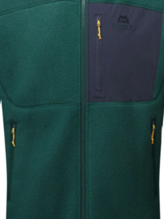 Herren Fleecejacke Grün