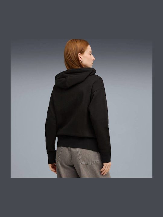PUMA Cardigan Fl Black with Hood