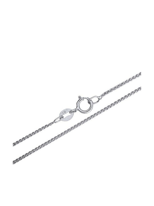 Women's White Gold Cross 14K with Chain