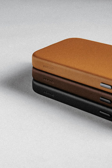 Nomad Umschlag Rückseite Leder 1.15mm Braun (iPhone 17 Pro Max)
