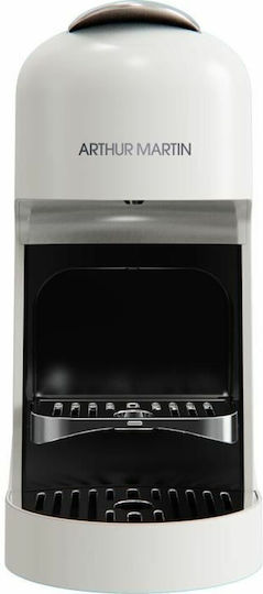 Arthur Martin Καφετιέρα για Κάψουλες Nespresso Λευκή