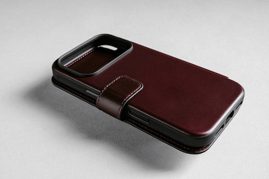 Nomad Wallet Metalic 0.75mm Burgundy (iPhone 17 Pro Max)