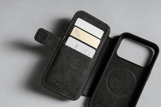 Nomad Wallet Metalic 0.75mm Burgundy (iPhone 17 Pro Max)