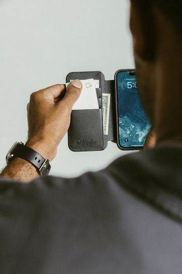 Nomad Wallet Metalic 0.75mm Burgundy (iPhone 17 Pro Max)