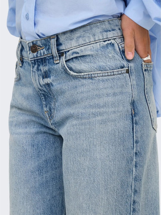 Wide Хаимолемсо Дамски Дънки Medium Aged Denim