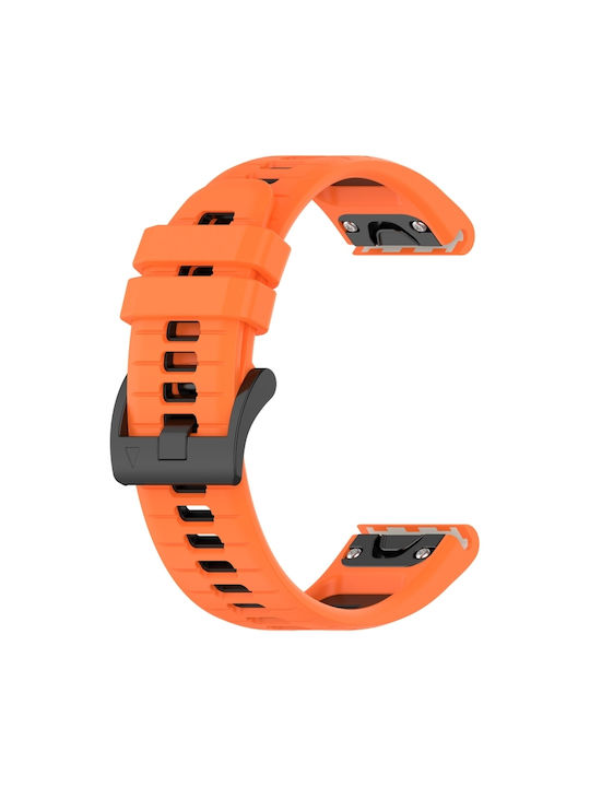 Каишка Оранжев (Fenix 5S/5S Plus/6S/6S Pro/7S/7S Pro/8 (43mm)) Каишка Оранжев (Fenix 5S/5S Plus/6S/6S Pro/7S/7S Pro/8 (43mm))