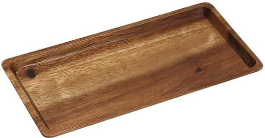 Yuk Дърво Поднос за сервиране 15x25x1.5см CTC-16925-5 1бр Yuk Дърво Поднос за сервиране 15x25x1.5см CTC-16925-5 1бр