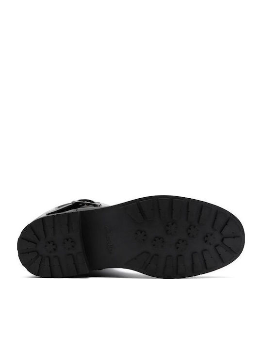 Leather Women's Boots Black