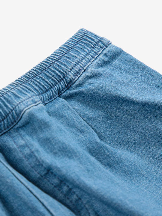 Kinder Schlaghose Jeans Light Denim