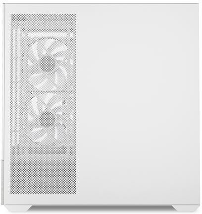 Sharkoon MK7 ARGB Gaming Mini Tower Computer Case with Side Window White