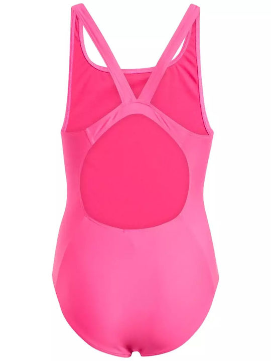 adidas Kids Swimwear One-Piece Fuchsia