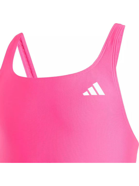 adidas Kids Swimwear One-Piece Fuchsia