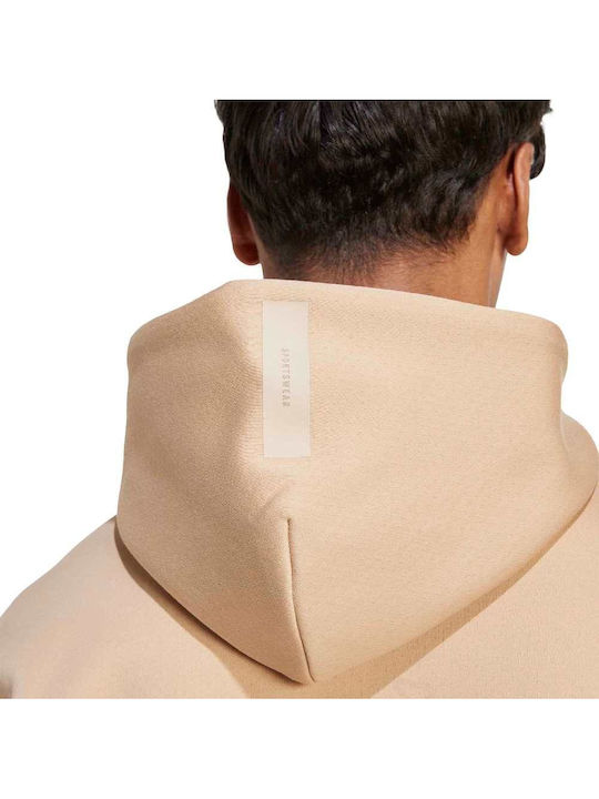 Z.n.e. Sweatshirt with Hood Sand
