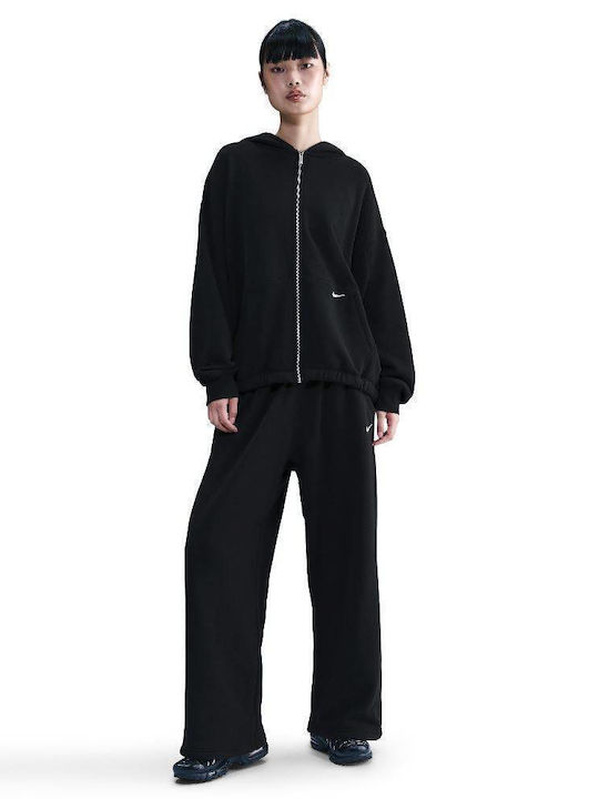Jogginghose Vlies Black / Sail