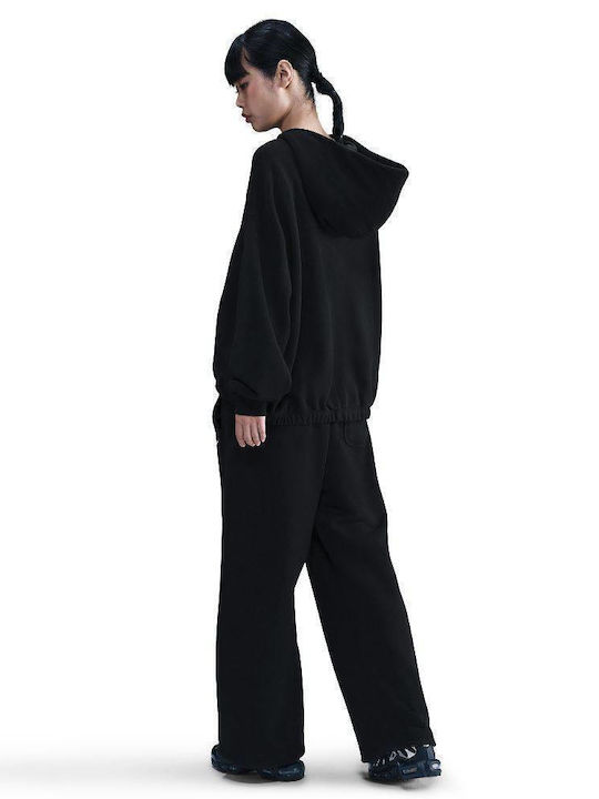 Nike Παντελόνι Φόρμας Fleece Black / Sail
