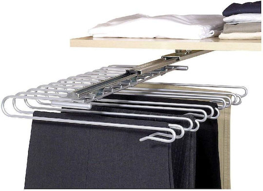 Wenko Schrankbügel für Hosen Metallisch Gray 5971100 1Stück