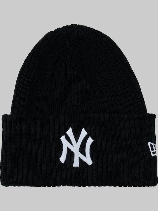 New York Yankees Beanie Γυναικείος Σκούφος Πλεκτός σε Μαύρο χρώμα