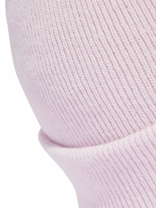 Beanie Γυναικείος Σκούφος Πλεκτός σε Ροζ χρώμα