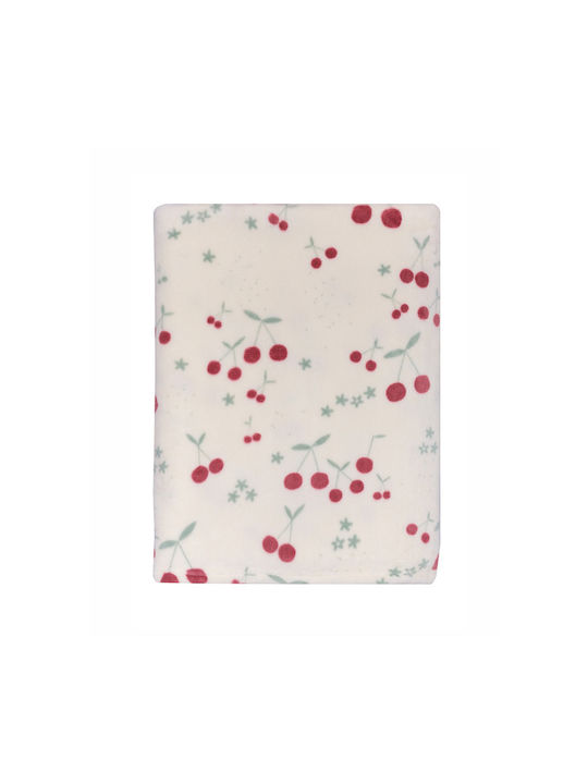 Kentia Blanket Fleece Cherry Cherry 220x160cm