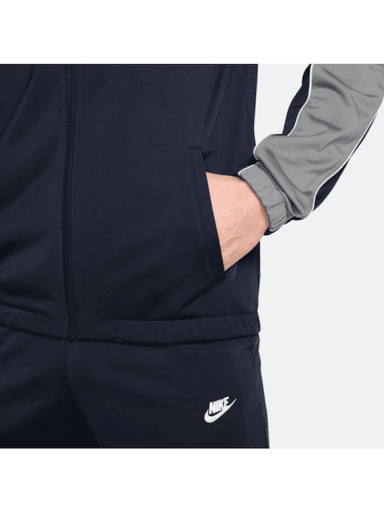Sportswear Club Sweatpants Set Glänzend mit Gummizug Blau