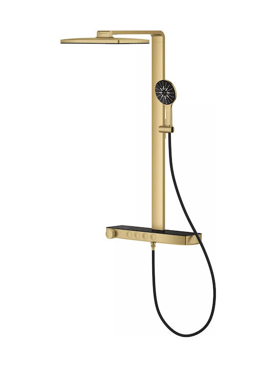 Grohe Coloană de duș fără Baterie Auriu Grohe Coloană de duș fără Baterie Auriu