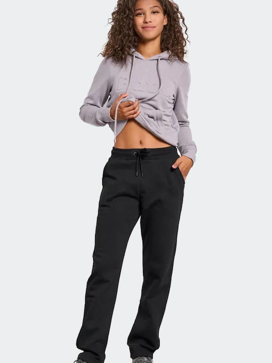 Jogginghose Vlies Schwarz