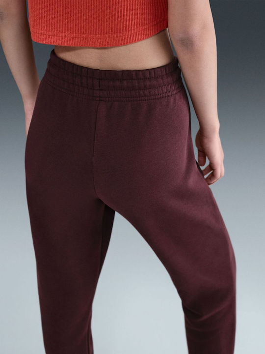 Sportswear Παντελόνι Φόρμας Fleece Burgundy Crush