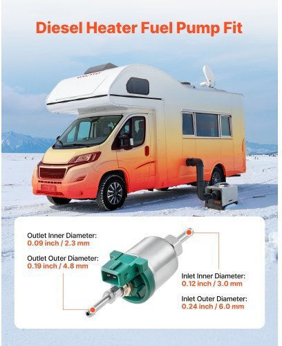 Vevor Electric Car Transfer Pump Diesel 12V