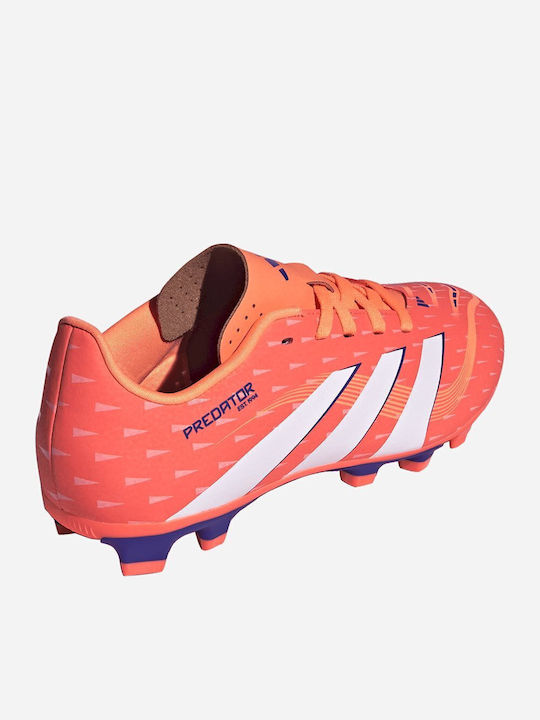 Predator Club Kids Molded Soccer Shoes Orange