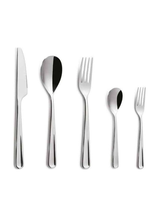 Comas Cutlery Set Stainless Silver 30pcs