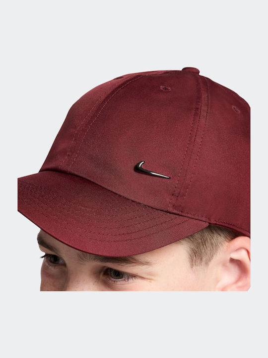 Nike Παιδικό Καπέλο Jockey Υφασμάτινο Dri-fit Club Κόκκινο