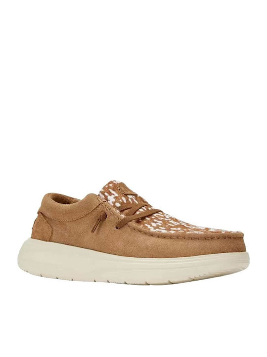 Δερμάτινα Γυναικεία Loafers σε Ταμπά Χρώμα