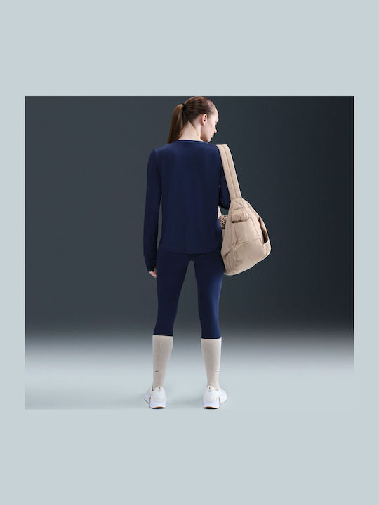 Women's Cropped Training Legging High Waisted Dri-Fit Midnight Navy