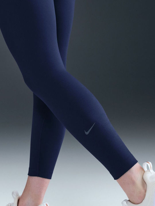 Women's Cropped Training Legging High Waisted Dri-Fit Midnight Navy
