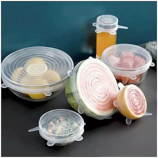 KING Hoff Lid for Storage Container made of Silicone KH-1902 6pcs