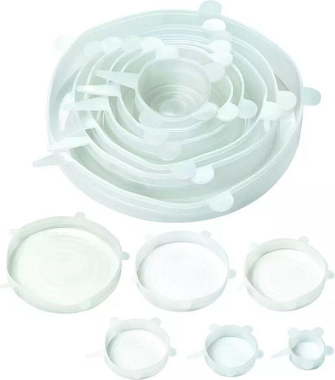 KING Hoff Lid for Storage Container made of Silicone KH-1902 6pcs