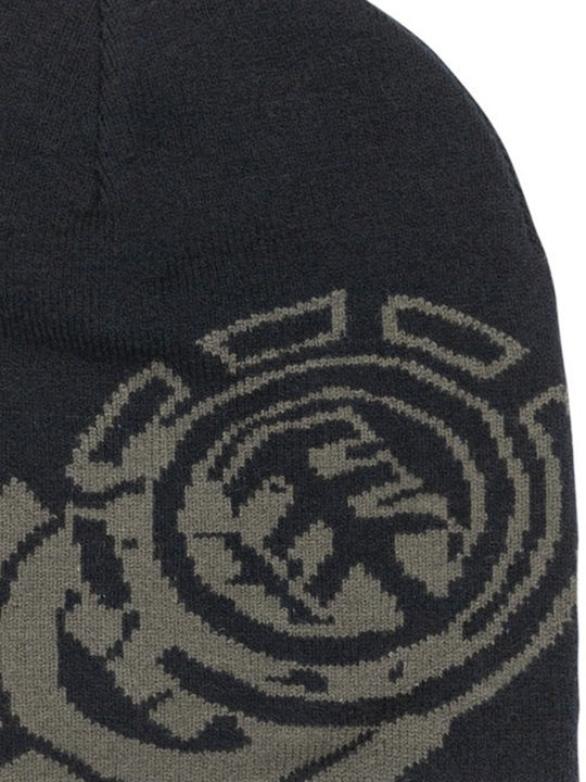 Beanie Ανδρικός Σκούφος Πλεκτός σε Μαύρο χρώμα