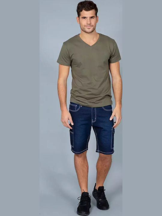 Men's Shorts Jeans Indigo Denim