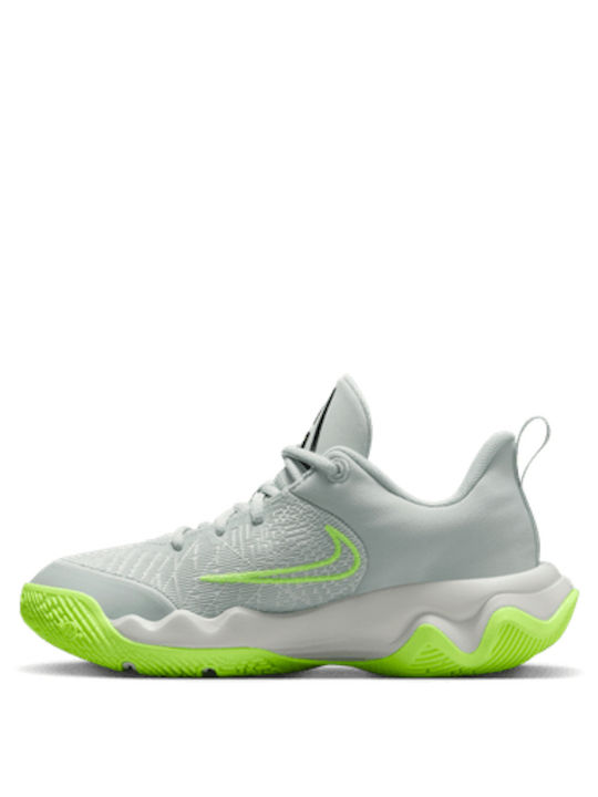 Giannis Immortality 4 Kids Sports Shoes Basketball with Laces Grey