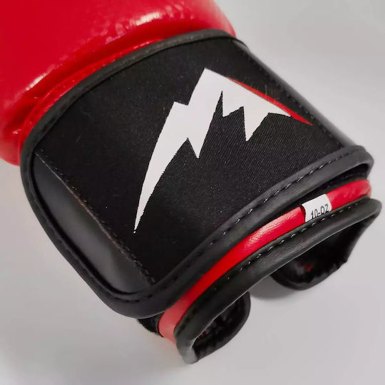 Olympus Sport Kids Boxing Gloves Leather for Match Red