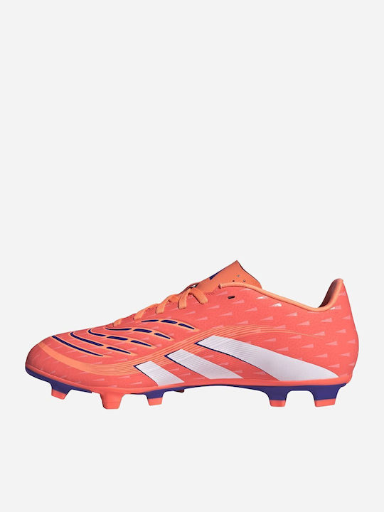 adidas Predator Club Football Shoes with Cleats Orange