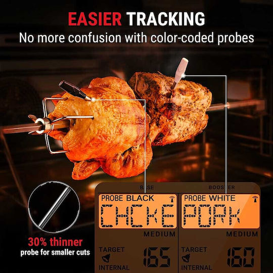Thermo Pro Kabellos Digital Thermometer Kochen mit Nadel